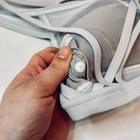 Lululemon Ease To Breathe Bra - White - 2 - Picture 10 of 10